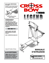 Um das Dokument anzuzeigen Weider WEEVSY5943 Bedienungsanleitung